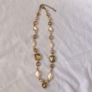 Gold Beaded Necklace